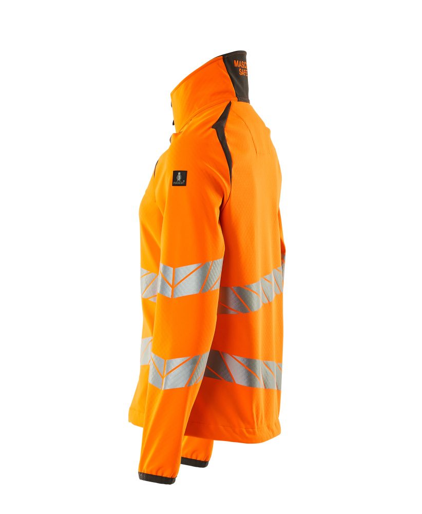 Mascot Damen Accelerate Safe Warn-Softhelljacke – orange/dunkelanthrazit