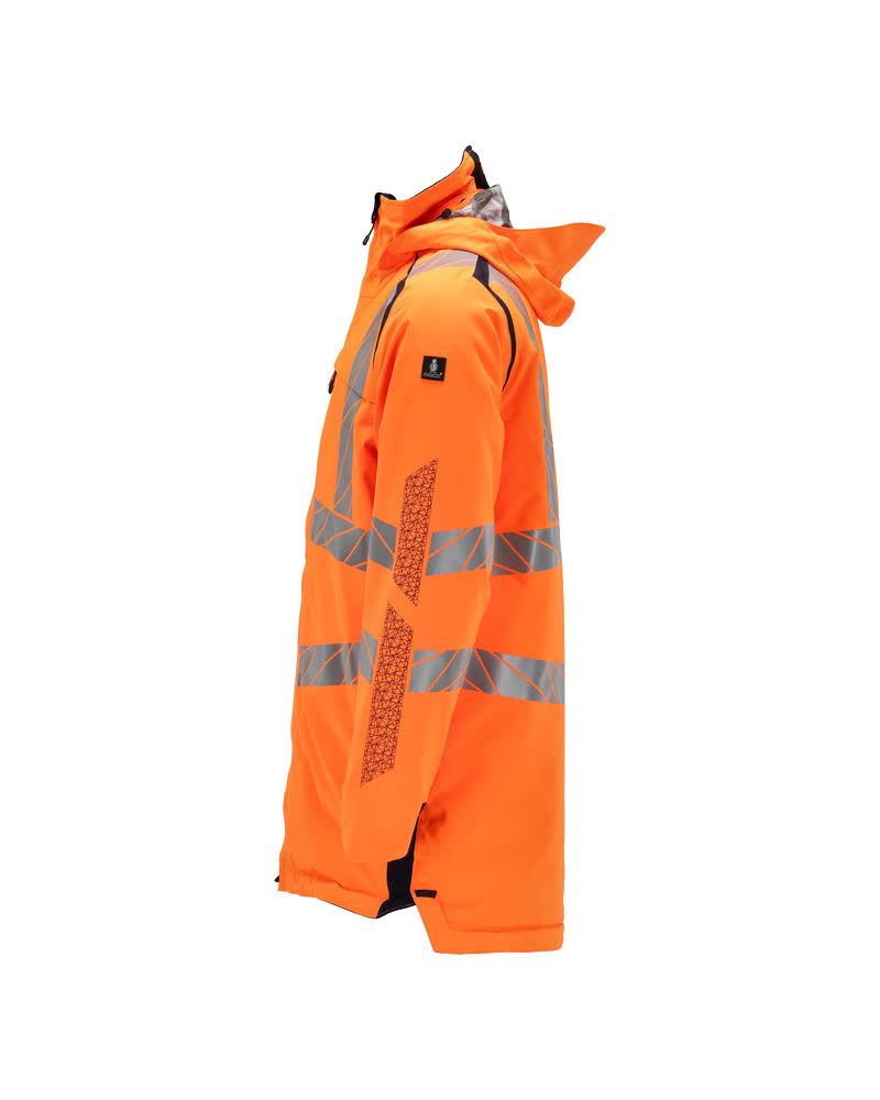 Mascot Accelerate Safe Warnschutz Winter-Parka – orange/schwarzblau