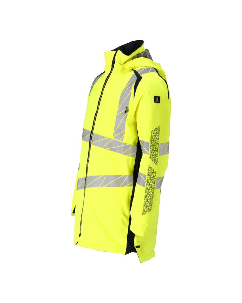 Mascot Accelerate Safe Warnschutz Winter-Parka – gelb/schwarzblau