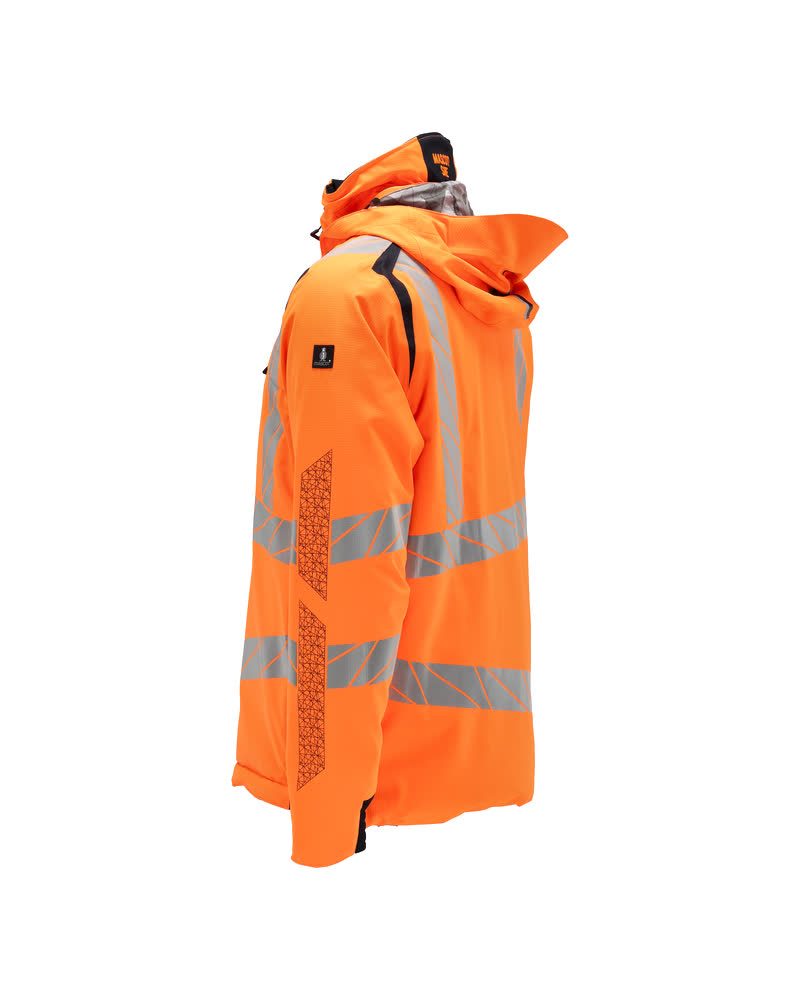 Mascot Accelerate Safe Warnschutz Winterjacke – orange/schwarzblau