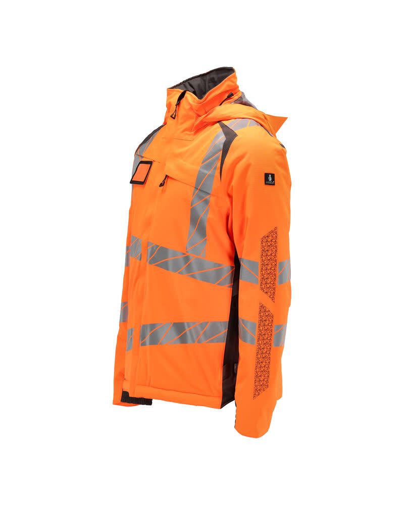 Mascot Accelerate Safe Warnschutz Winterjacke – orange/dunkelanthrazit
