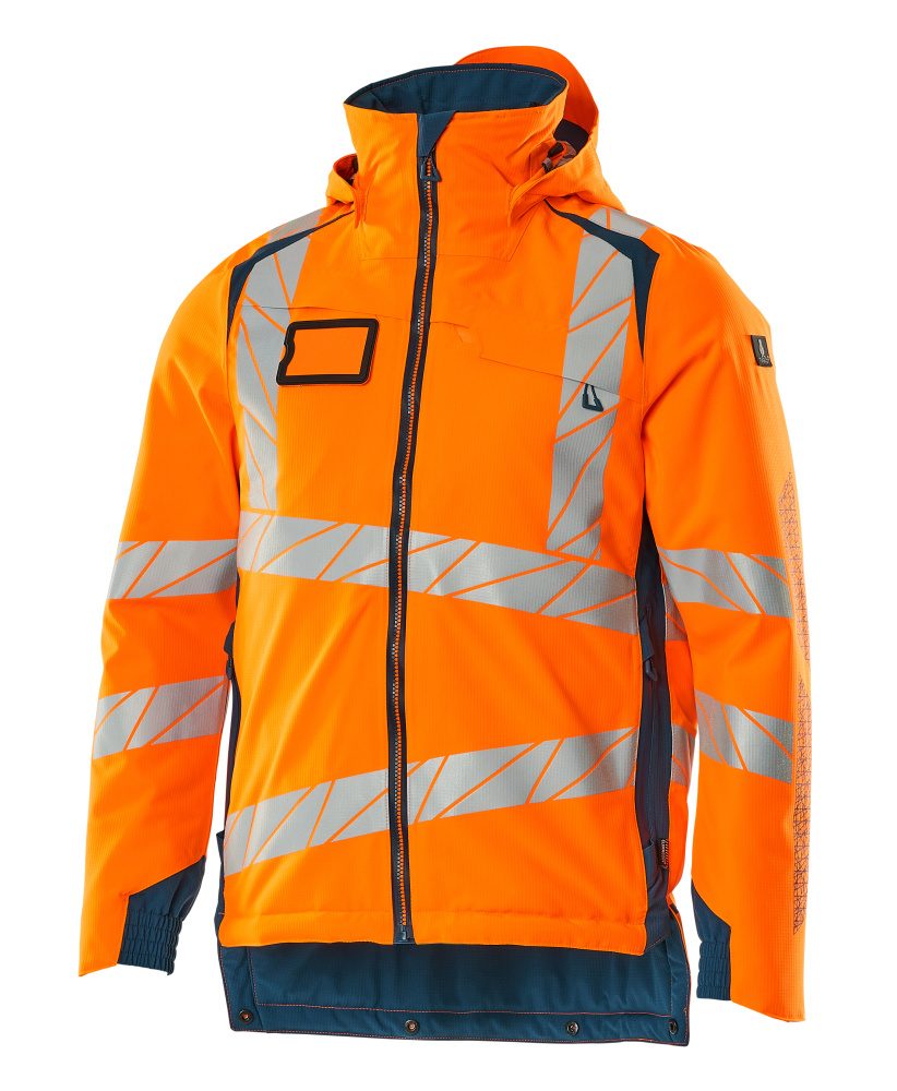 Mascot Accelerate Safe Warnschutz Winterjacke – orange/dunkelpetroleum