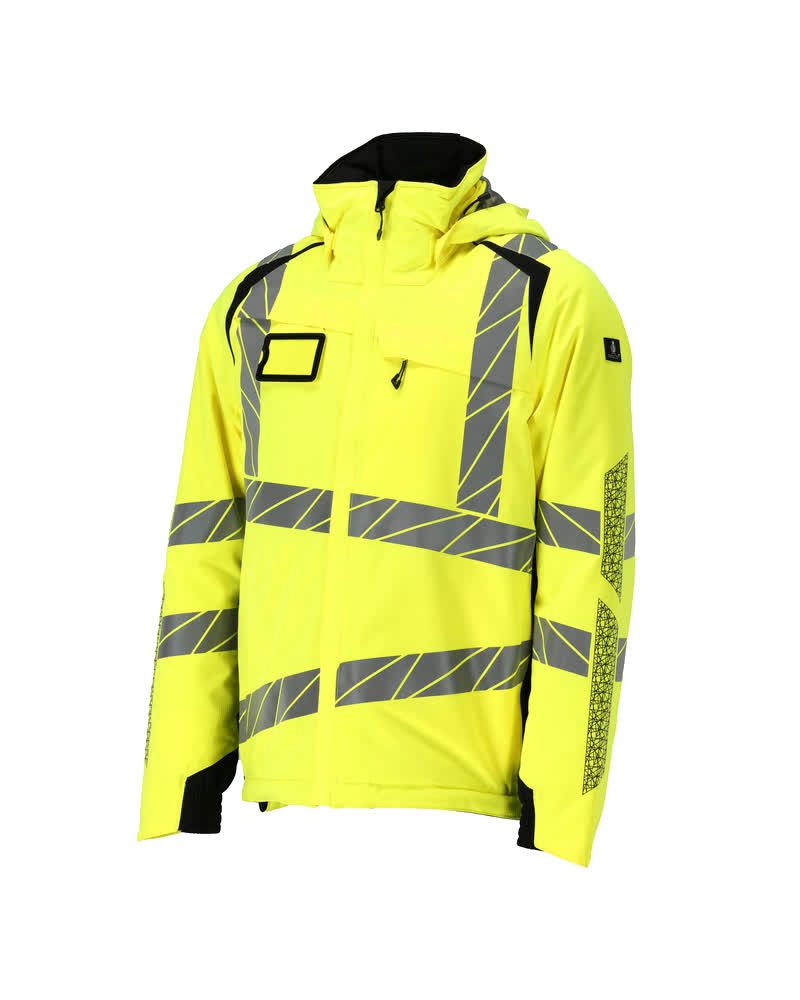 Mascot Accelerate Safe Warnschutz Winterjacke – gelb/schwarz