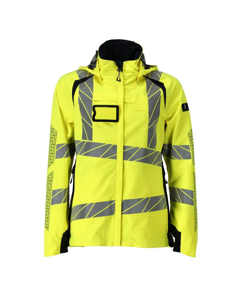 Mascot Damen Accelerate Safe Masco Warnschutz Winterjacke – gelb/schwarzblau