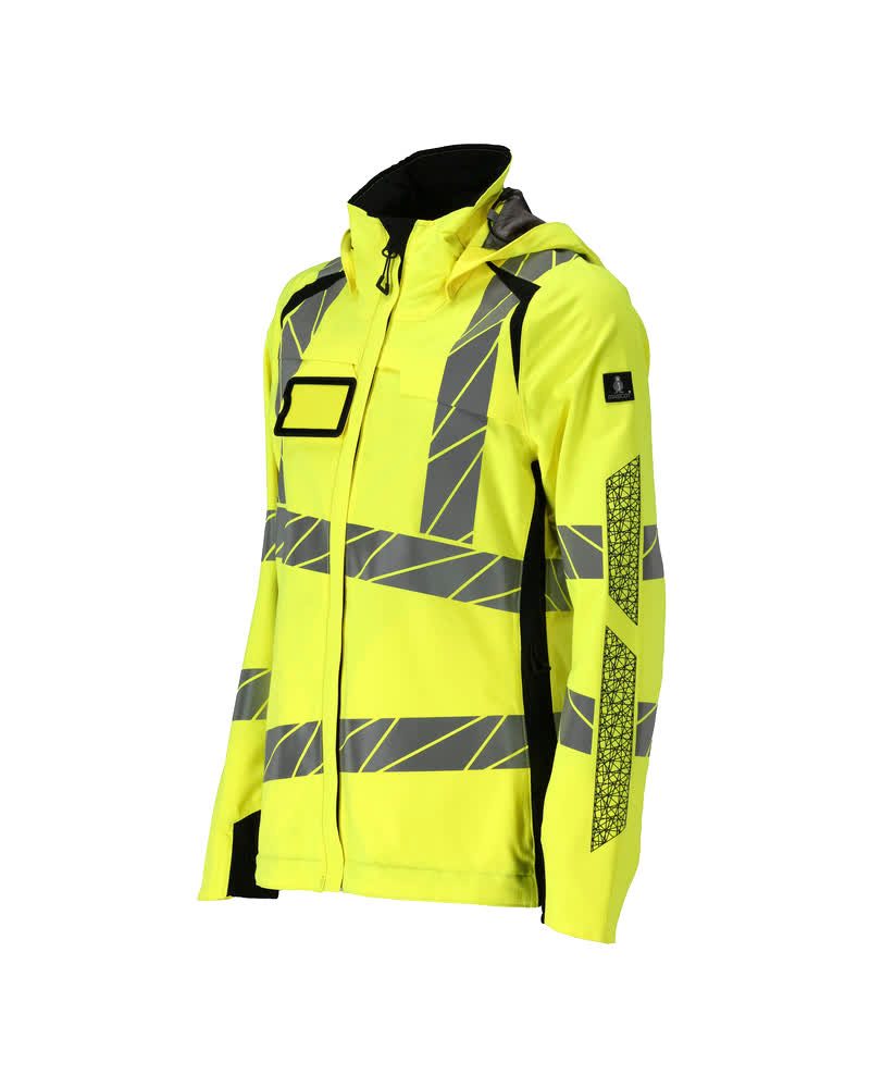 Mascot Damen Accelerate Safe Masco Warnschutz Winterjacke – gelb/schwarz