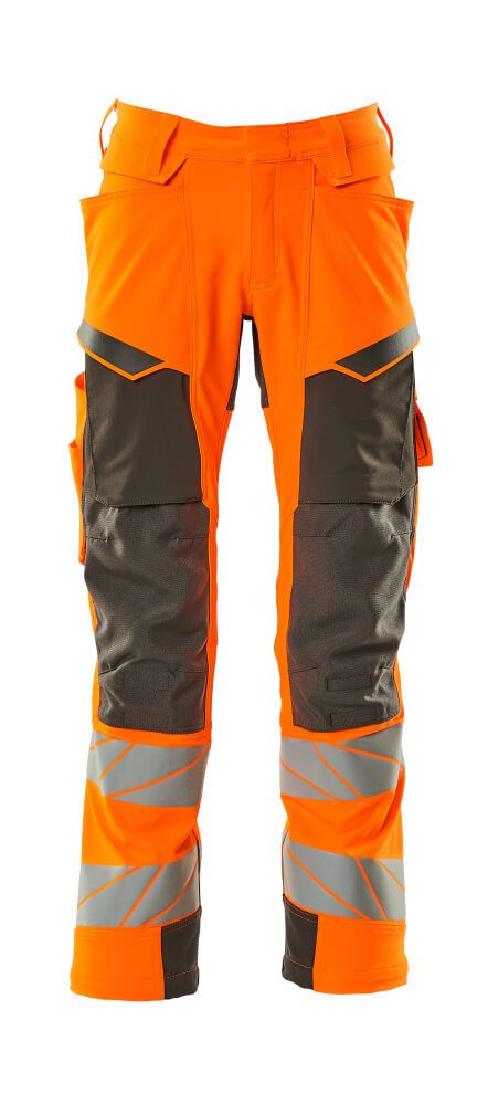 Mascot Kl.2 Accelerate Safe Warn Stretchbundhose 19079-511 – orange/dunkelanthrazit