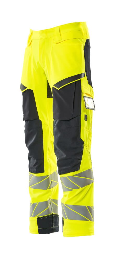 Mascot Kl.2 Accelerate Safe Warn Stretchbundhose 19079-511 – gelb/schwarzblau