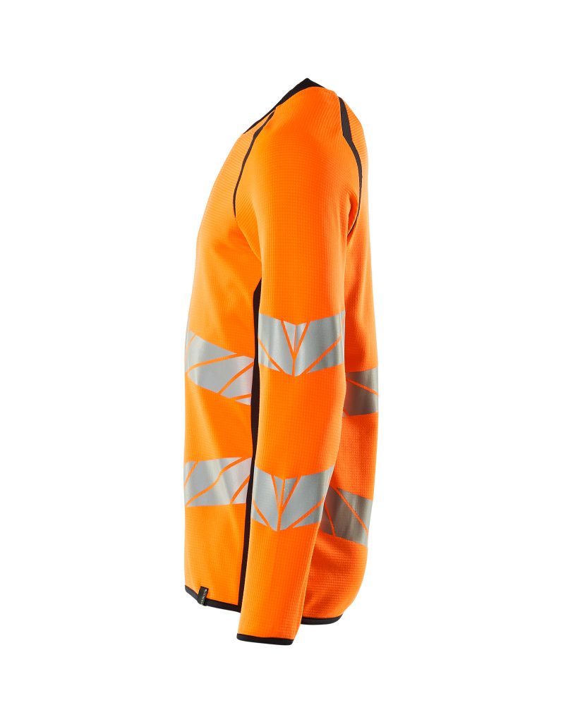 Mascot Accelerate Safe Warnschutz Sweatshirt – orange/schwarzblau