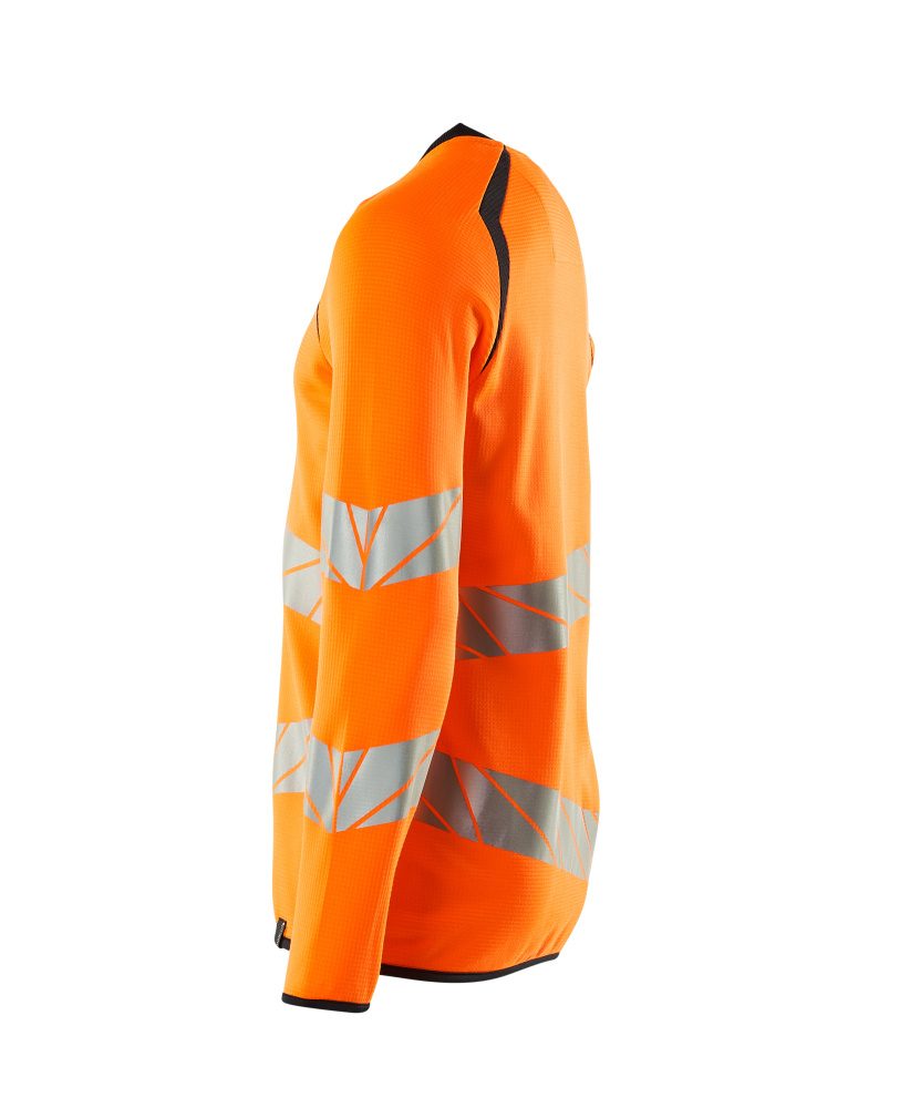 Mascot Accelerate Safe Warnschutz Sweatshirt – orange/schwarzblau