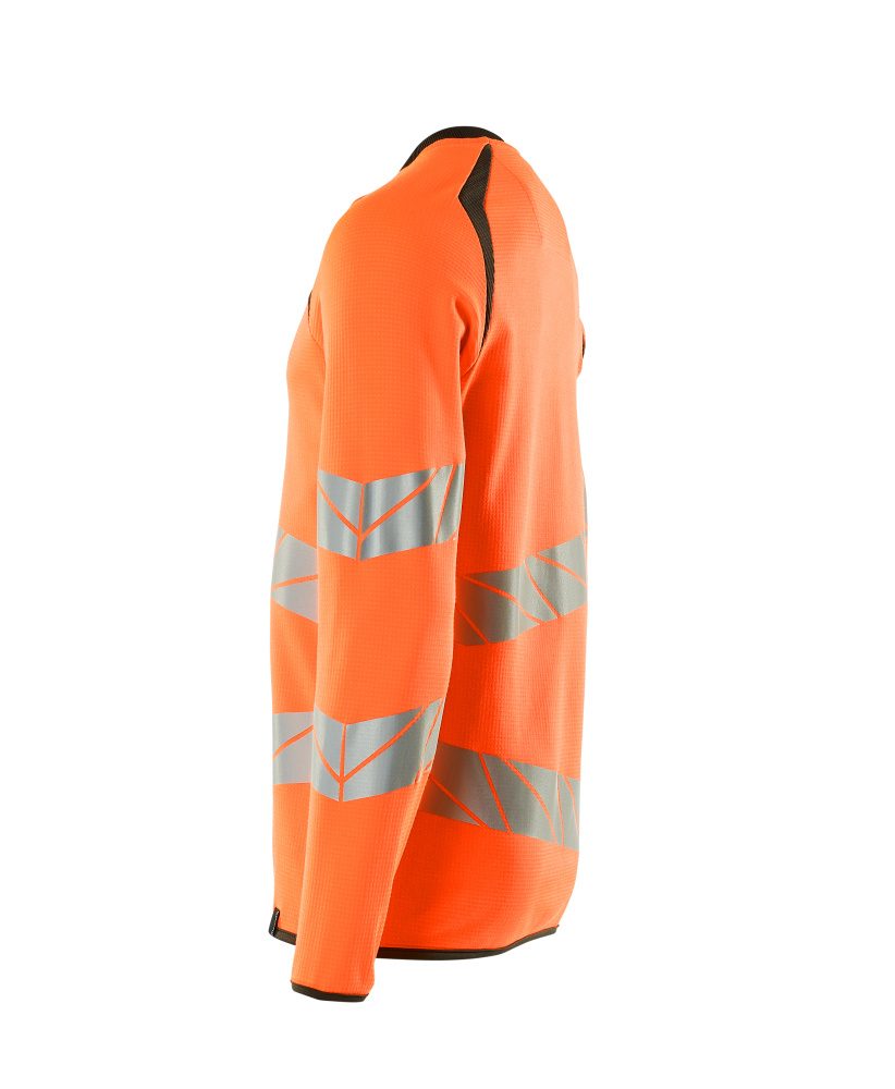 Mascot Accelerate Safe Warnschutz Sweatshirt – orange/dunkelanthrazit