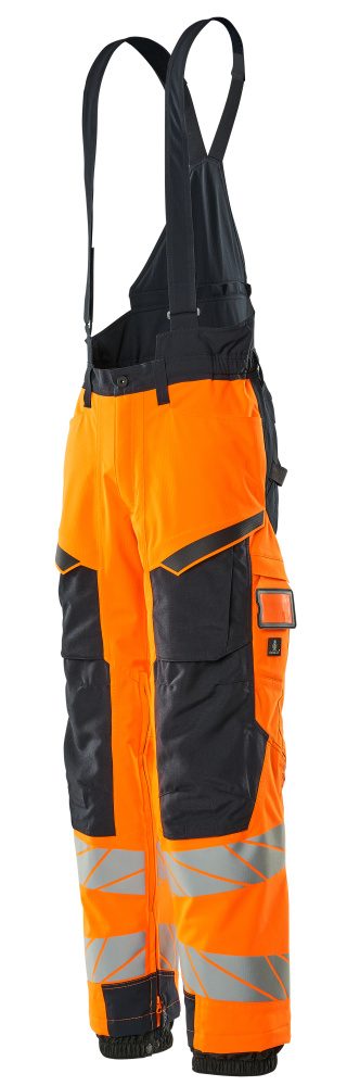 Mascot Accelerate Safe Warnschutz Winterhose – orange/schwarzblau