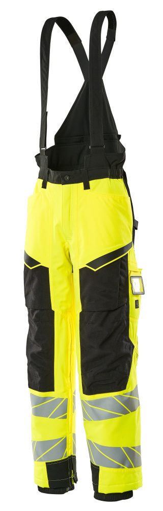 Mascot Accelerate Safe Warnschutz Winterhose – gelb/schwarz