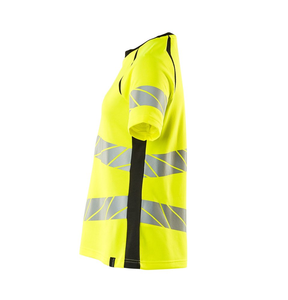 Mascot Damen Accelerate Safe Warnschutz T-Shirt – gelb/schwarz