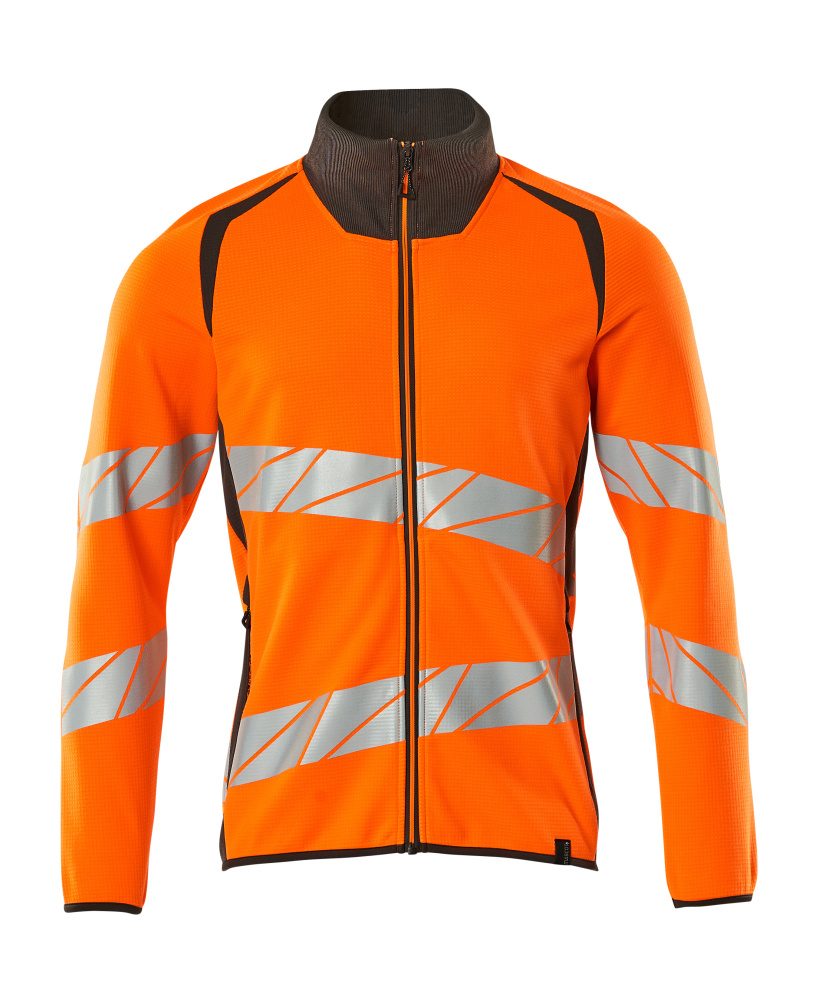 Mascot Accelerate Safe Warnschutz Sweatjacke – orange/dunkelanthrazit