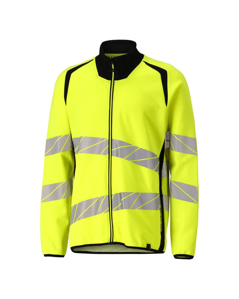 Mascot Accelerate Safe Warnschutz Sweatjacke – gelb/schwarz