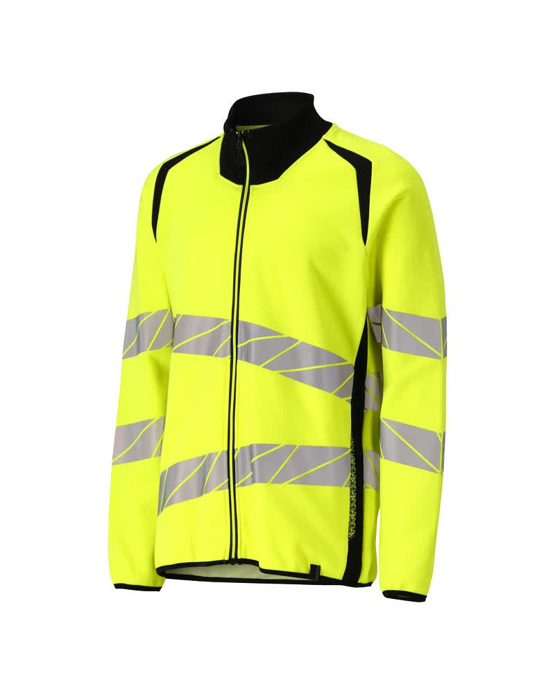 Mascot Accelerate Safe Warnschutz Sweatjacke – gelb/schwarz