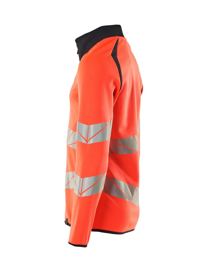 Mascot Accelerate Safe Warnschutz Sweatjacke – rot/schwarzblau