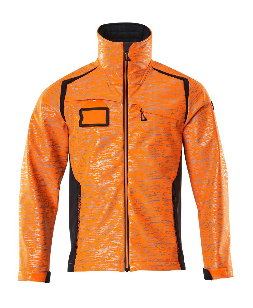 Mascot Accelerate Safe Softshelljacke – orange/schwarzblau