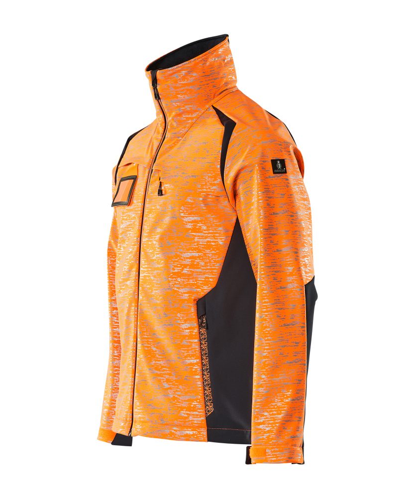 Mascot Accelerate Safe Softshelljacke – orange/schwarzblau