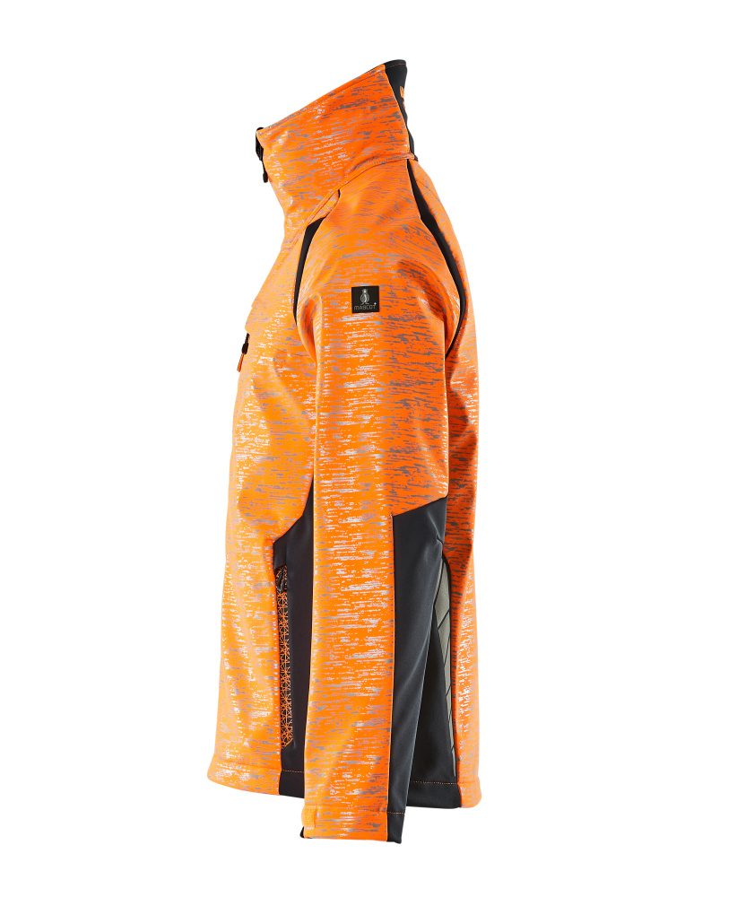 Mascot Accelerate Safe Softshelljacke – orange/schwarzblau