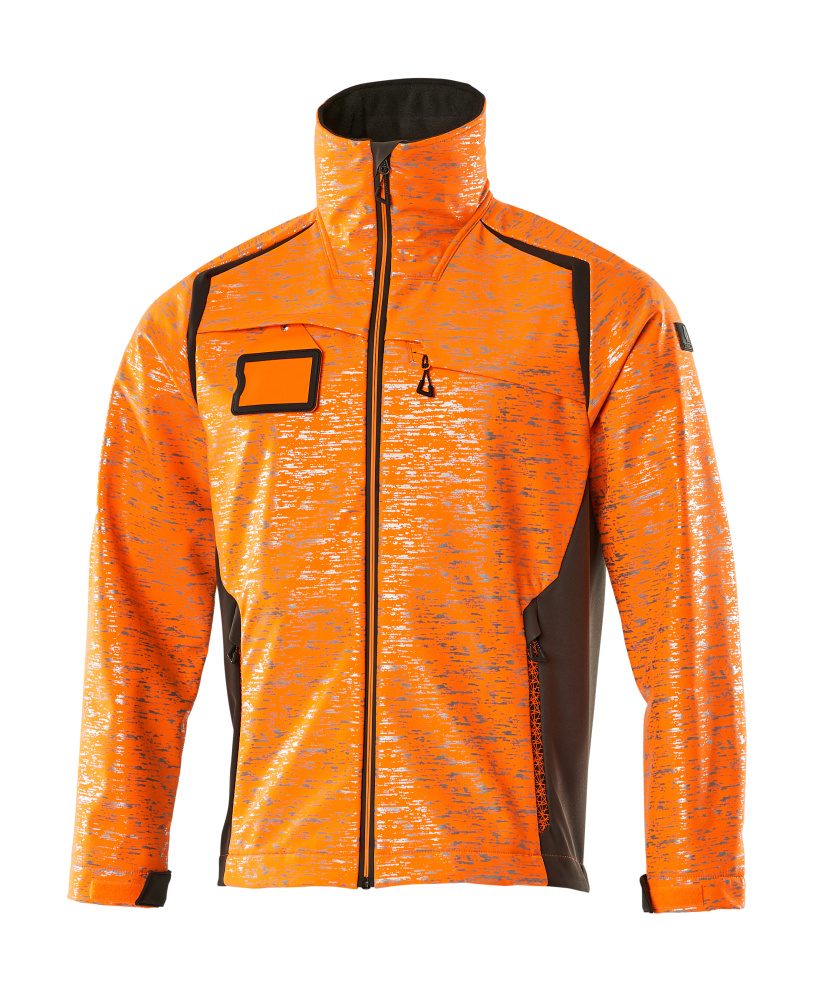 Mascot Accelerate Safe Softshelljacke – orange/dunkelanthrazit