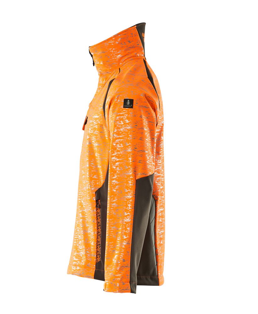 Mascot Accelerate Safe Softshelljacke – orange/dunkelanthrazit
