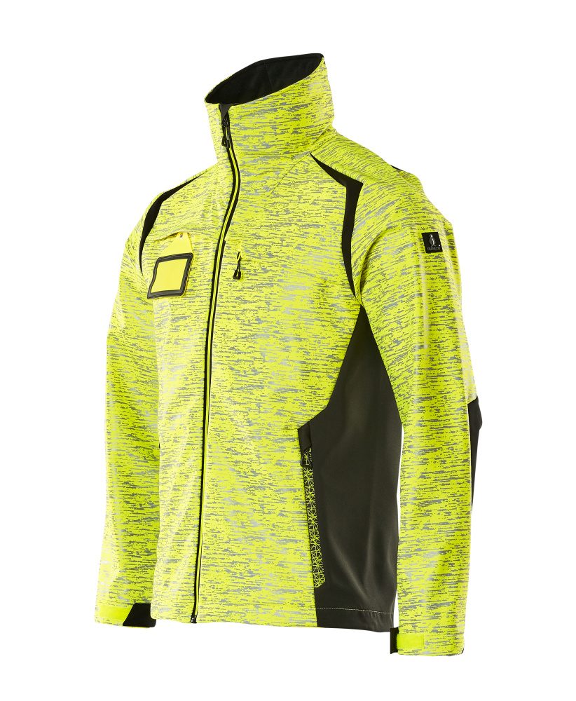 Mascot Accelerate Safe Softshelljacke – gelb/schwarz