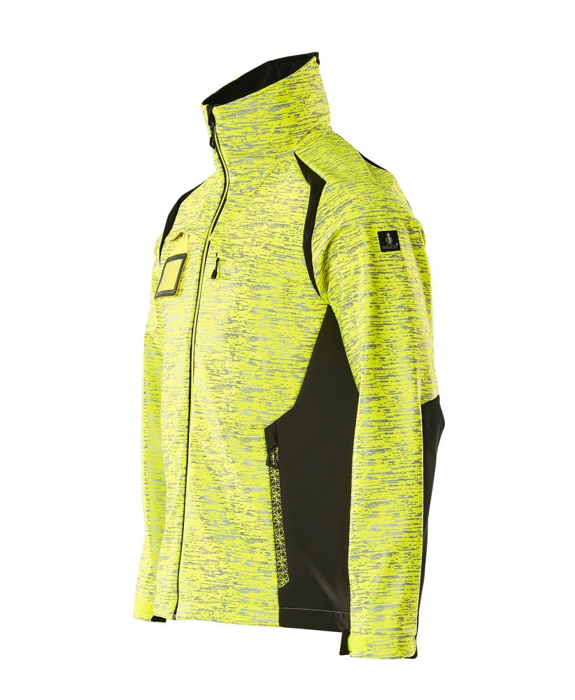 Mascot Accelerate Safe Softshelljacke – gelb/schwarz