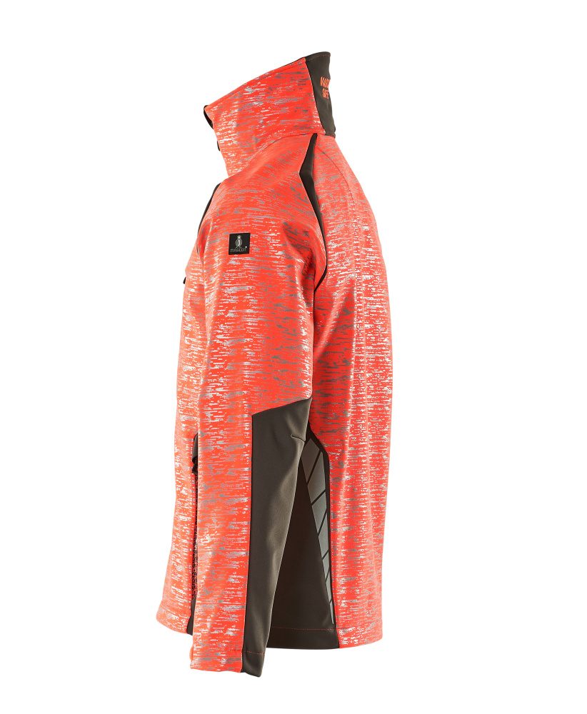 Mascot Accelerate Safe Softshelljacke – rot/dunkelanthrazit
