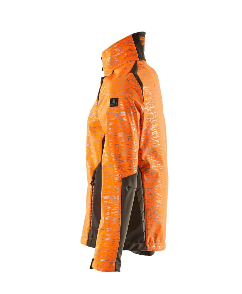 Mascot Damen Accelerate Safe Softshelljacke – orange/dunkelanthrazit