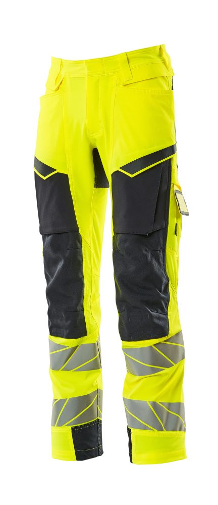 Mascot Kl.2 Accelerate Safe Warn Stretchbundhose 19279-510 – gelb/schwarzblau