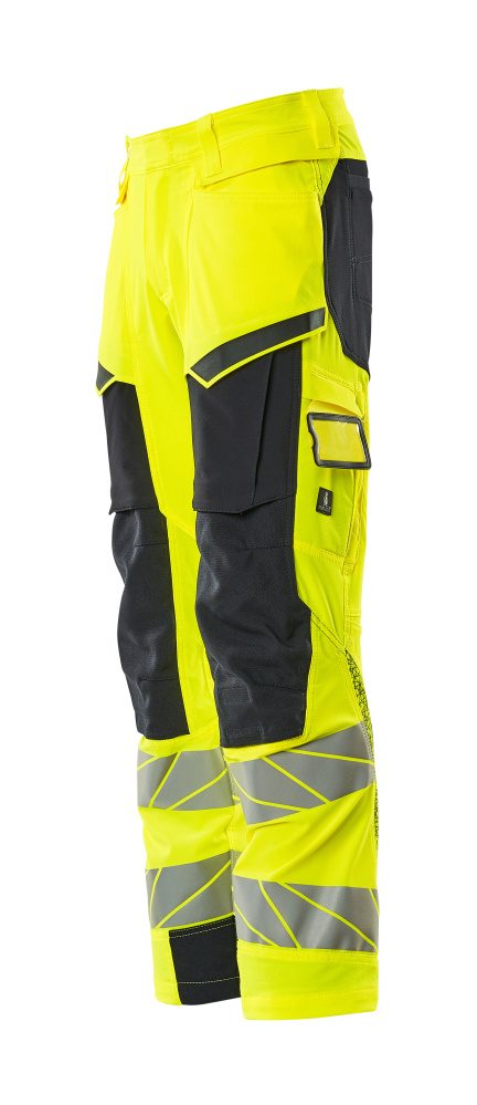 Mascot Kl.2 Accelerate Safe Warn Stretchbundhose 19279-510 – gelb/schwarzblau