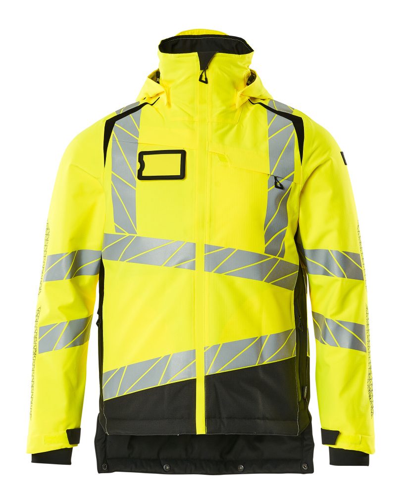 Mascot Accelerate Safe Warn-Winterjacke zweifarbig – gelb/schwarz