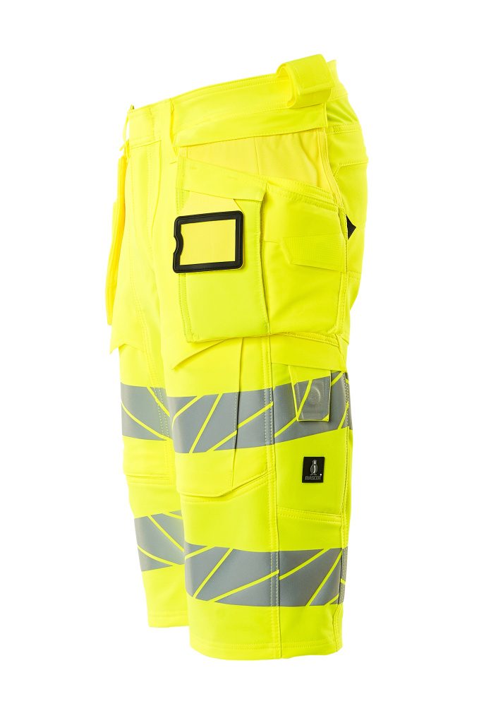 Mascot Accelerate Safe Warn-Handwerkershorts – gelb