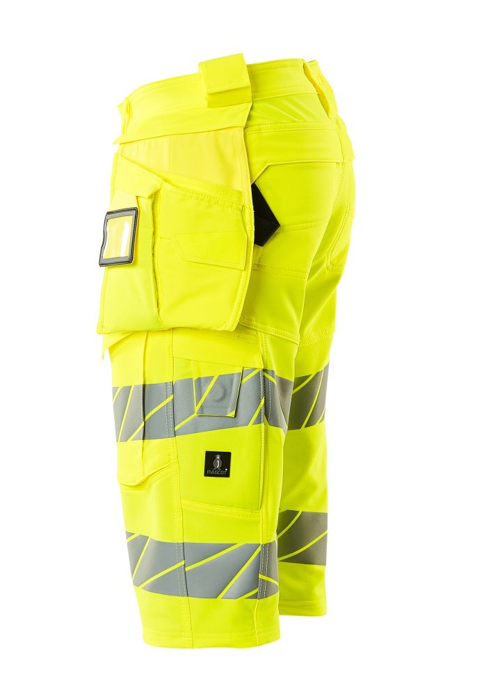 Mascot Accelerate Safe Warn-Handwerkershorts – gelb