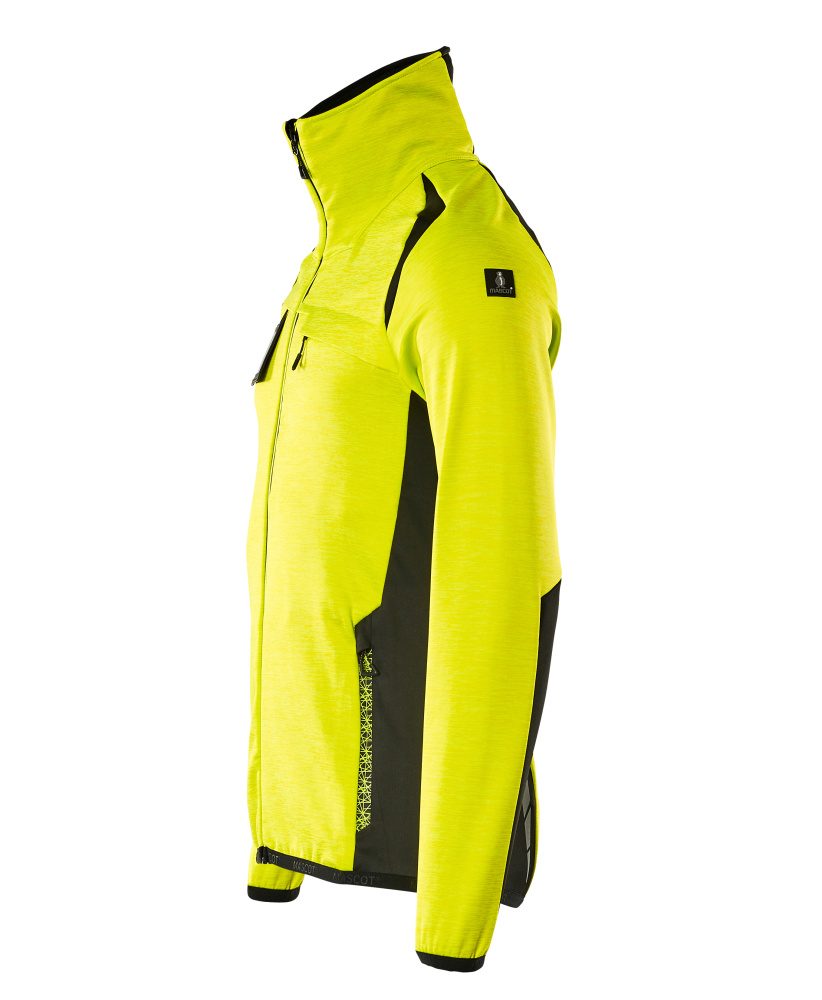Mascot Accelerate Safe Fleecejacke – gelb/schwarz