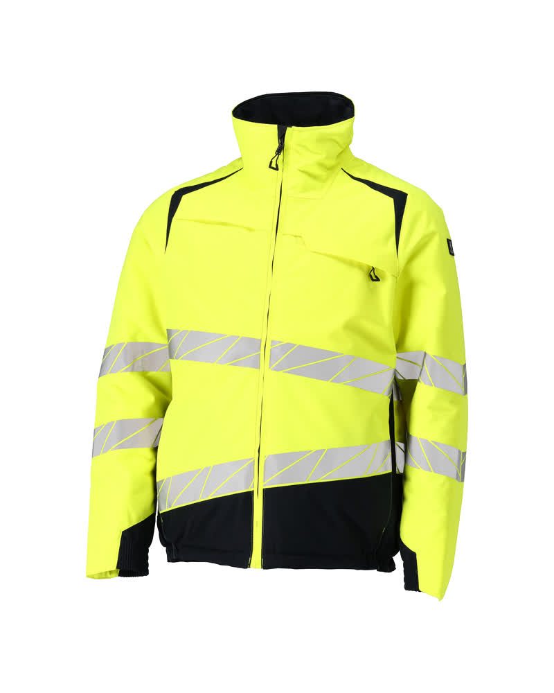 Mascot Accelerate Safe Warnschutz Pilotenjacke – gelb/schwarzblau