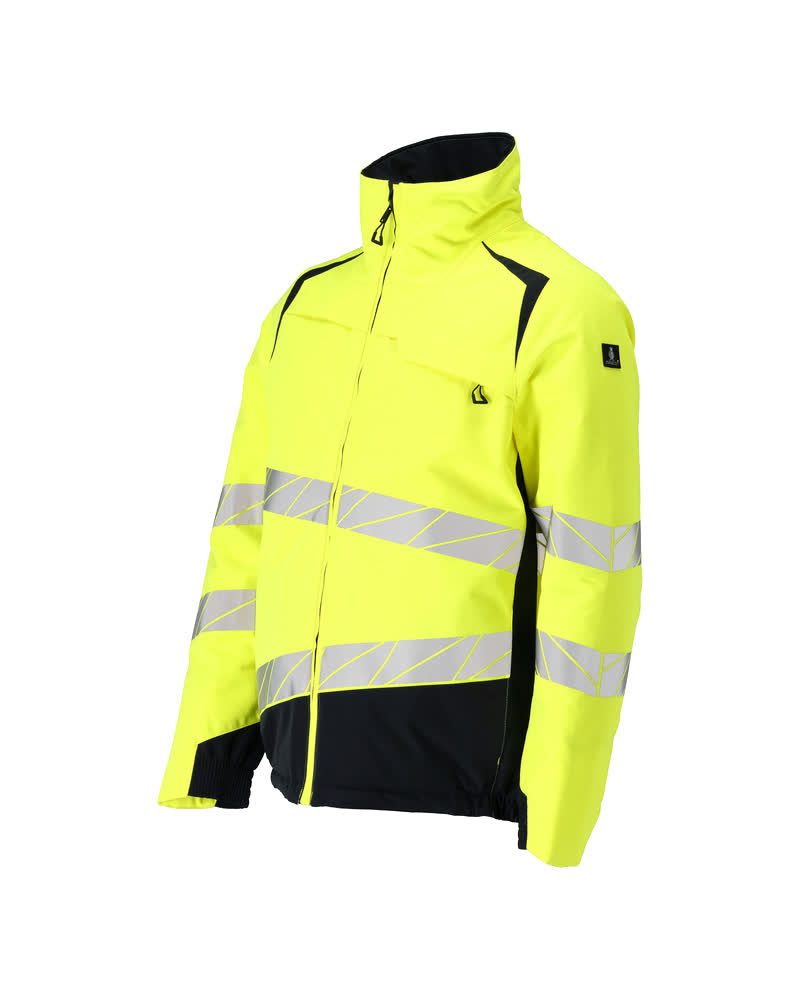 Mascot Accelerate Safe Warnschutz Pilotenjacke – gelb/schwarzblau