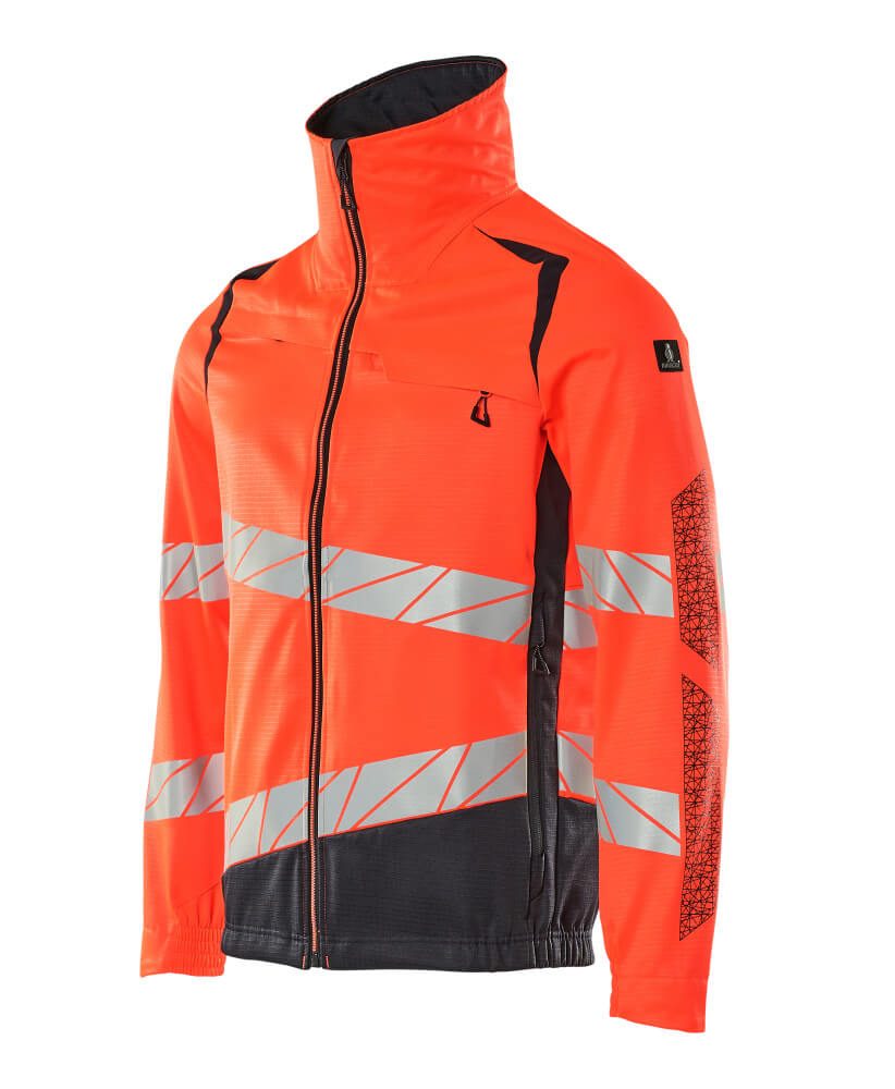Mascot Accelerate Safe Warnschutz Bundjacke – rot/schwarzblau