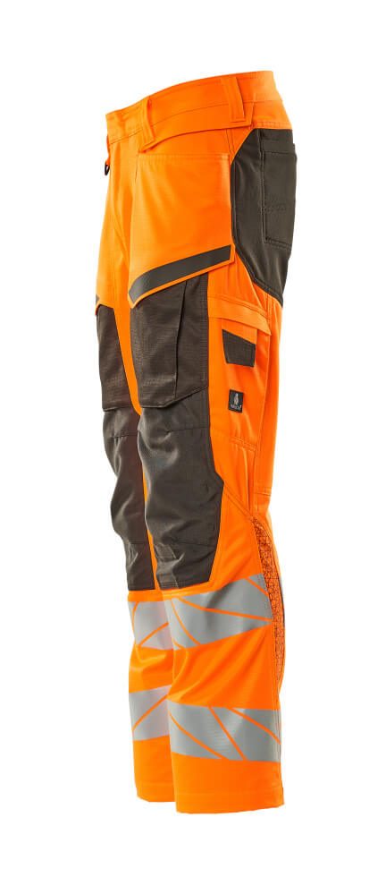 Mascot Accelerate Safe Warnschutz Bundhose Kl.2 – orange/dunkelanthrazit