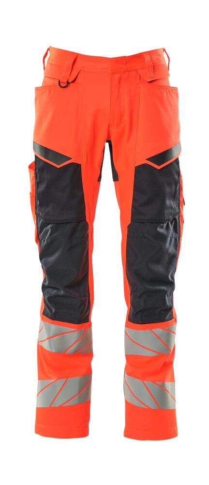 Mascot Accelerate Safe Warnschutz Overall – rot/schwarzblau