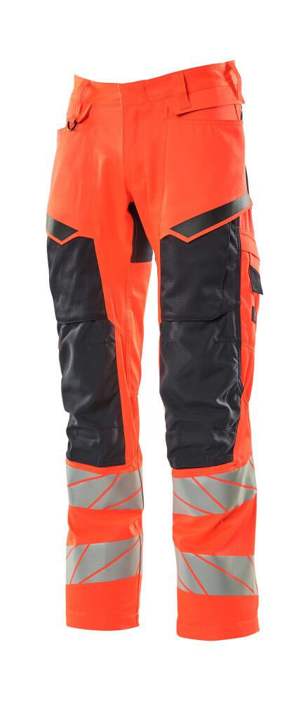 Mascot Accelerate Safe Warnschutz Overall – rot/schwarzblau