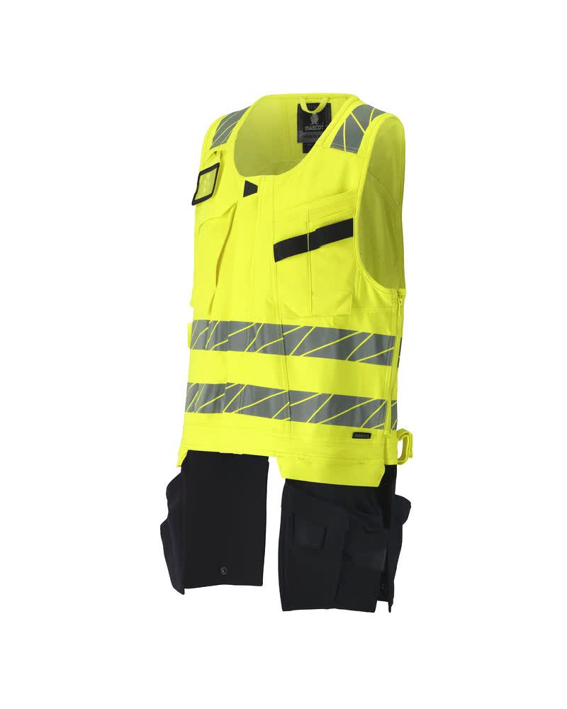 Mascot Accelerate Safe Warnschutz Montageweste – gelb/schwarzblau