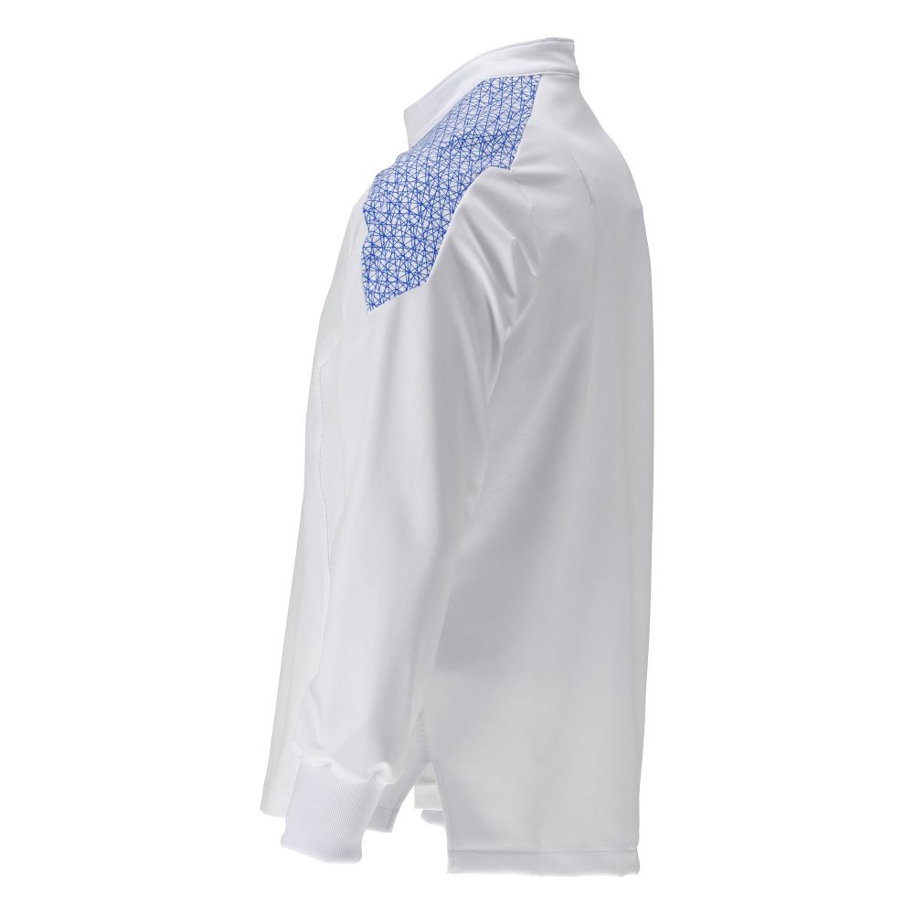 Mascot 20052-511 Food&Care Stretch Schlupfjacke – weiß/azurblau