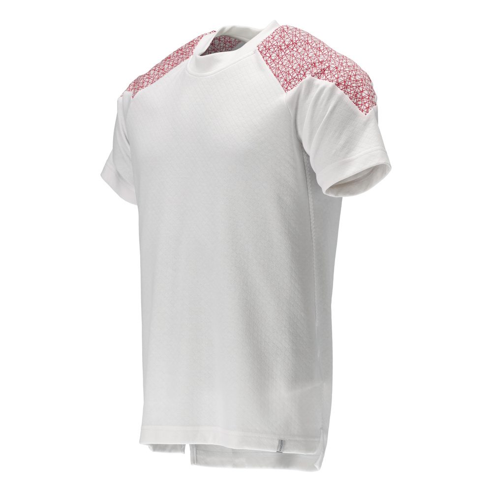 Mascot 20082-933 Food & Care T-Shirt – weiß/verkehrsrot