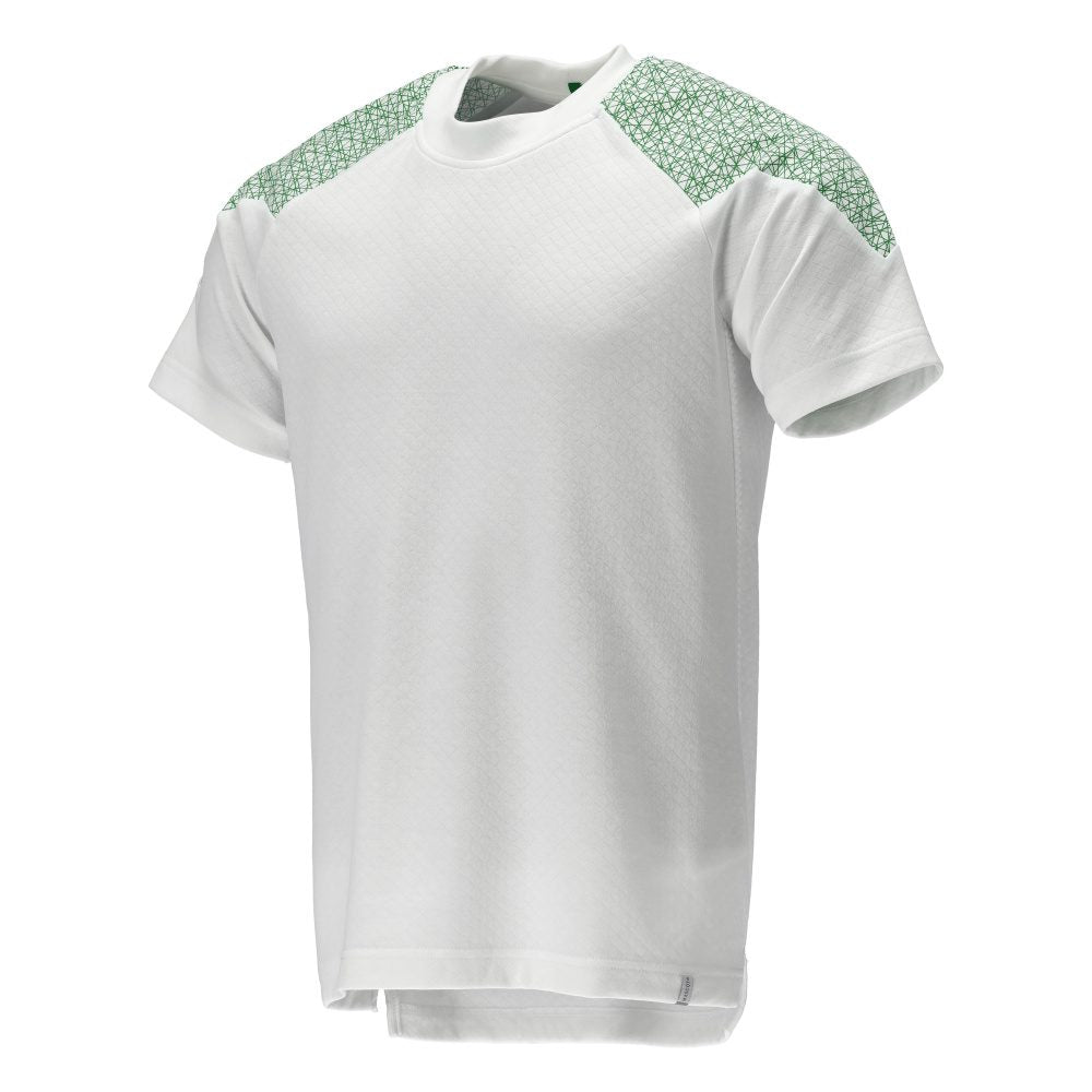 Mascot 20082-933 Food & Care T-Shirt – weiß/grasgrün