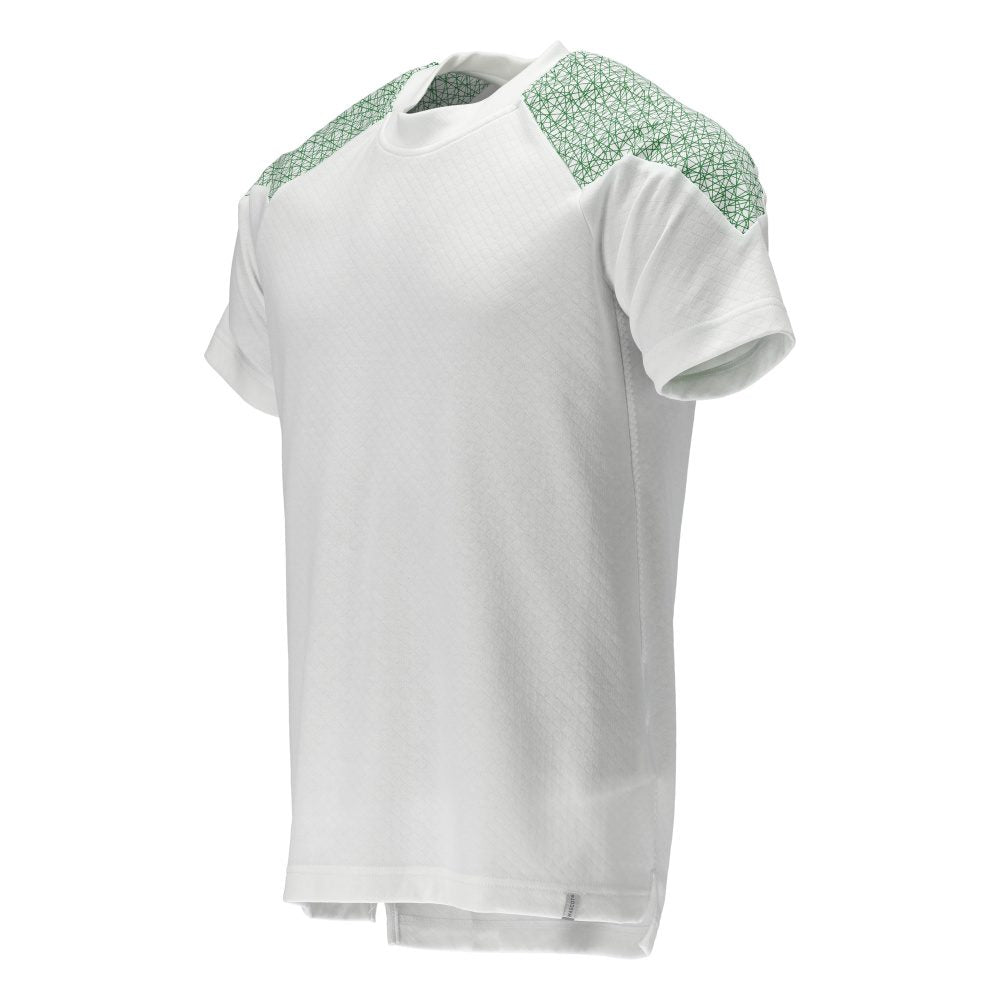 Mascot 20082-933 Food & Care T-Shirt – weiß/grasgrün