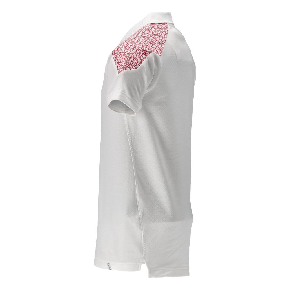 Mascot 20083-933 Food & Care Polo-Shirt – weiß/verkehrsrot