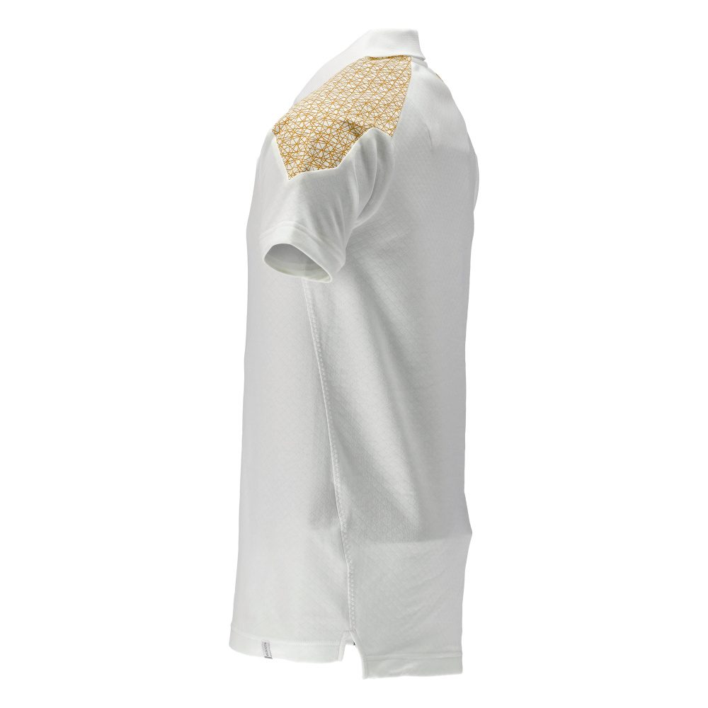 Mascot 20083-933 Food & Care Polo-Shirt – weiß/currygelb