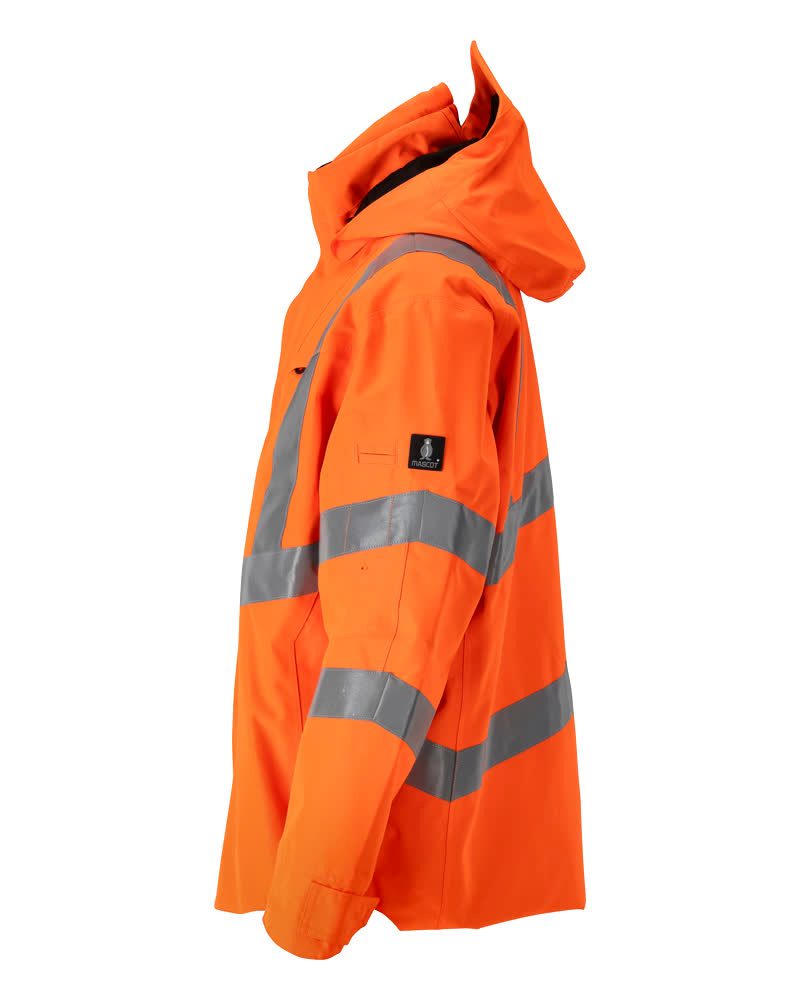 Mascot Harlow Safe SupremeMASCOT einf Warn Hardshelljacke – orange